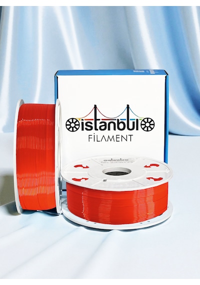 3d Baskı Pla+ Filament Neon Kırmızı 1 Kg Ø 1,75mm 0,05 Mm Bambu Lab Uyumlu 1.75mm