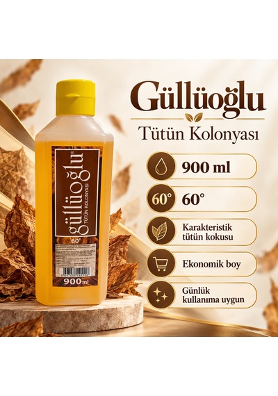 Güllüoğlu Tütün Kolonyası 900 Ml