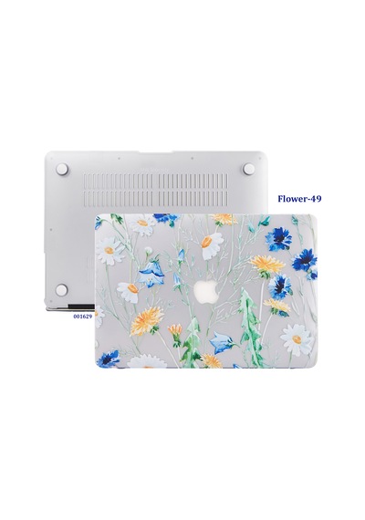 Apple Uyumlu MacBook Pro Kılıf 13 İnç Flower01 Eski Hdmı'lı Model 2012-2015 A1425 A1502 İle Sarı