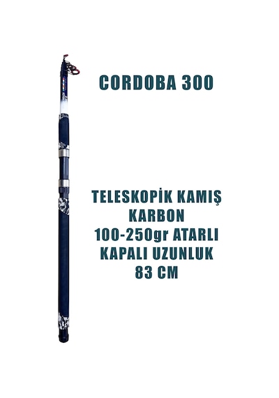 Olta Seti Olta Kamışı Olta Makinesi Kıyı Tatlı Su Göl Deniz Olta Seti Cordoba 300cm Olta Kamış 24329297