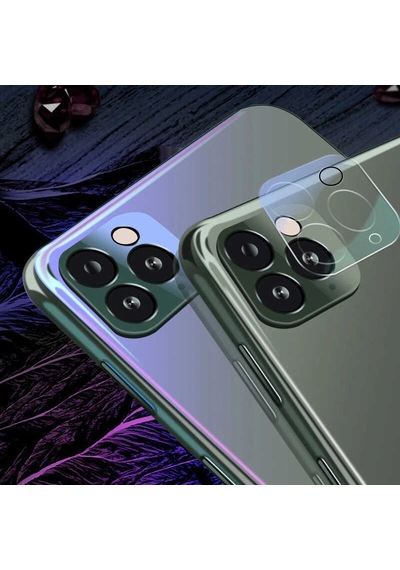 Kilifone - Apple Uyumlu iPhone 12 Pro - Kamera Lens Koruyucu Cam Koruma - Şeffaf