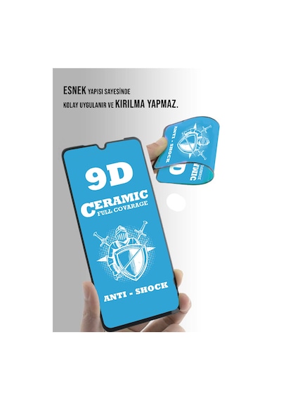 Huawei Nova 5T ile Uyumlu Tam Kaplayan Seramik Nano Esnek Ekran Koruyucu