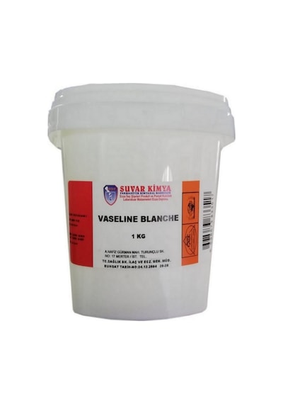 Suvar Kimya Katı Vazelin Beyaz 1 KG