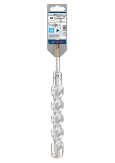 Bosch Pro Sds Plus-5x 28 X 250 Mm Dört Elmaslı Matkap Ucu 2608707241