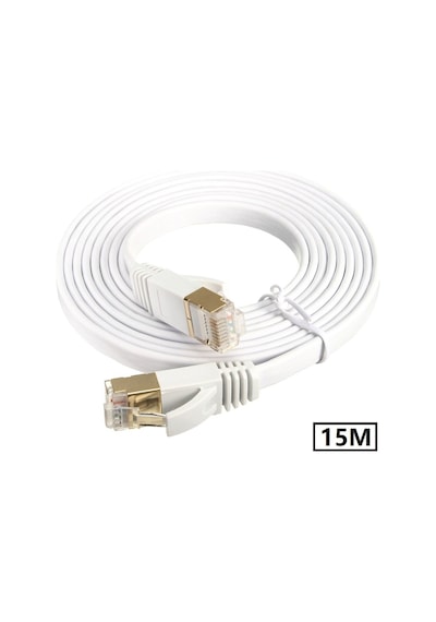4964 Cat7 Ethernet Rj45 600mhz 10gbps Modem İnternet Kablosu 15m