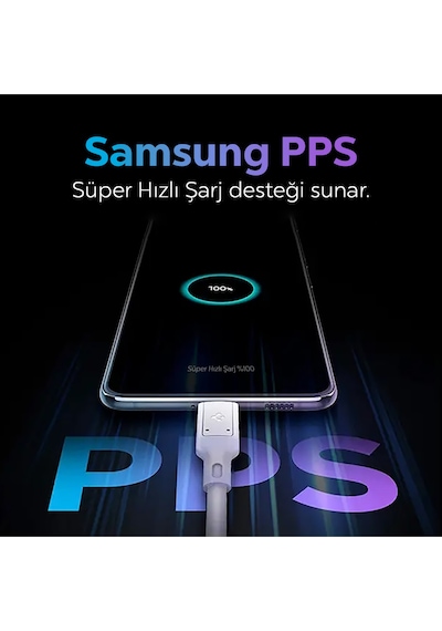 Spigen Essential 30000 Mah 30w Usb-c + Usb-a Giriş / Çıkış Hızlı Şarj 3 Portlu Powerbank Siyah Aba09435 Siyah