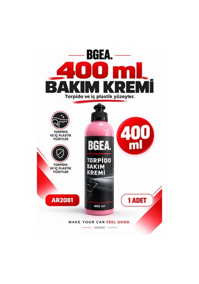 Bgea Torpido Bakım Kremi 400 Ml Yarı Mat Görünüm