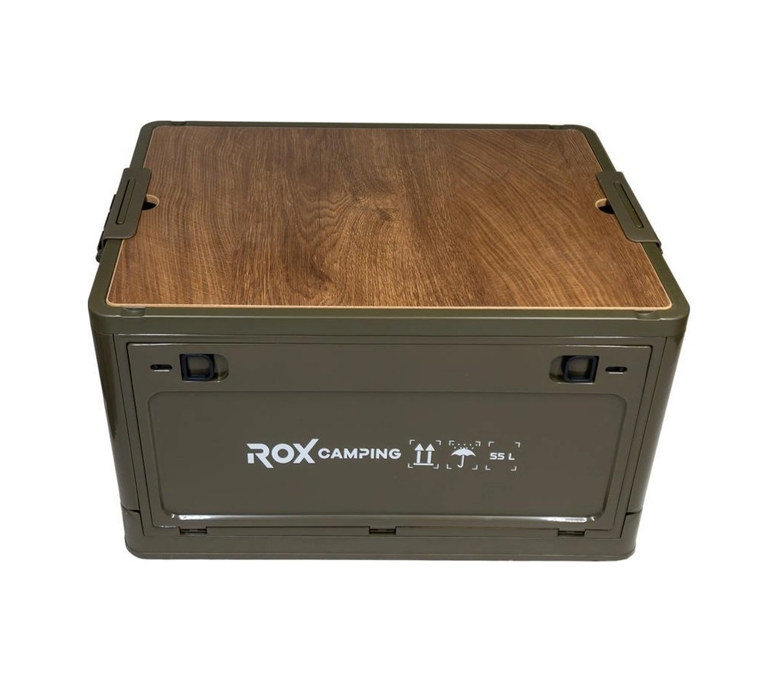 Rox Campıng 55 Lt Katlanır Kamp Kutusu Yeşil