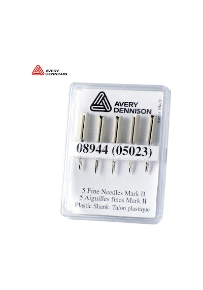 Avery Dennison Fine Kılçık Iğnesi 1 Kutu Içinde 5 Adet Iğne
