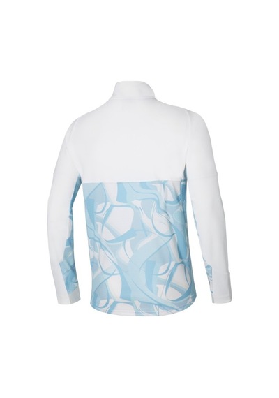 Mizuno Paris Athlete Hybrid Warm Up Jacket Erkek Rüzgarlık Beyaz / Desenli