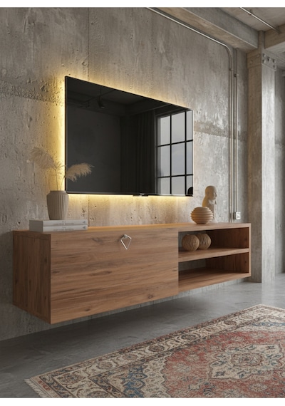 Resital Tv Ünitesi S1244-6 Çam Çam