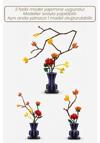 Cada Artizan Autumn C59025w Dekoratif Ve Koleksiyonluk Çiçek Modeli 795 Parça Yapay Bitki Ffc59025w
