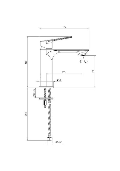 Eca Ar Fast 102188141 Lavabo Bataryası Krom