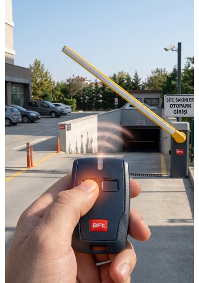 Mitto 2g Uyumlu Bft Garaj Kapısı Ve Otopark Bariyer Kumandası 433 Mhz Rolling Code 2 Tuşlu