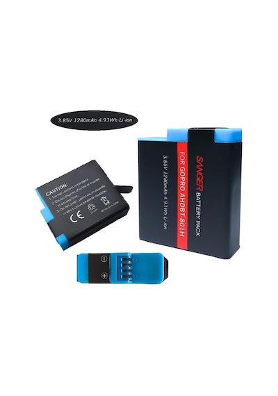 Bt 801H. Sanger. Hero 8 Go Pro Bataryası