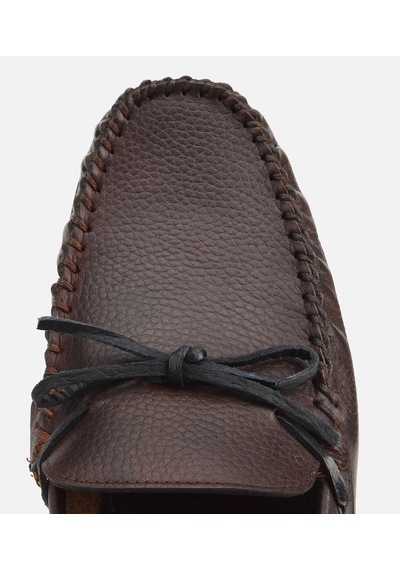 Hotiç Erkek Deri Kahverengi Püskül Detaylı Yumuşak Dokulu Günlük Loafer 02ayh324970a480 02ayh324970a480