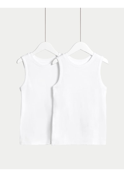 Marks & Spencer 2'li Heatgen Termal Atlet T71004000t Beyaz