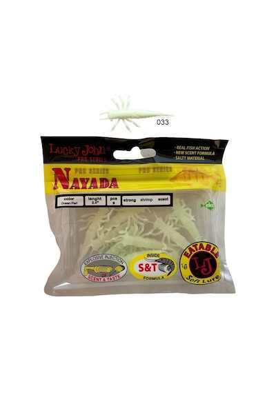 Lucky John Nayada 2'' 5cm 9P Yusufçuk Böceği Lrf Silikon Yem