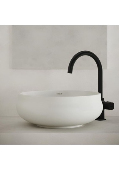 Oval Beyaz Deliksiz Lavabo 40 Cm 508 Yeşil