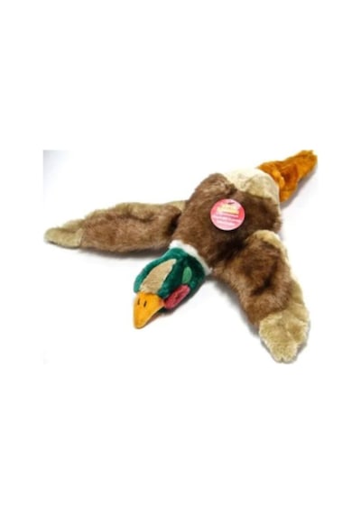 Vardem 35 CM Ördek Şekilli Peluş Köpek Oyuncağı