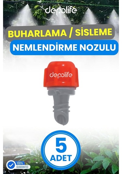 Sisleme Misting Buharlama Serinletme Nozulu Sera Nemlendirme Spreyi Kafa Sulama Ekipmanları Mis