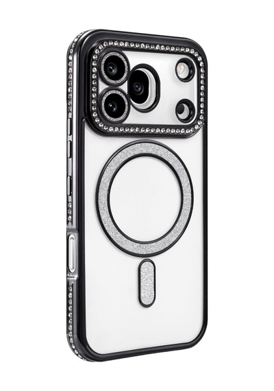 Newface Huawei Honor 600 Pro Joke Simli Magneticsafe Kılıf Siyah