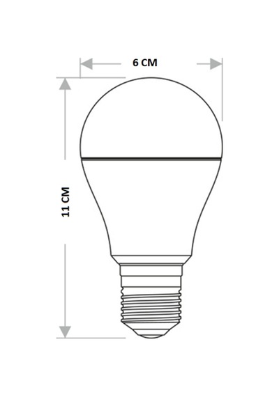 Ct-4278  Cata 12W Dimlenebilir Led Ampul Beyaz Işık