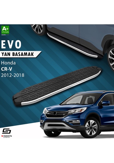 S-dizayn Honda Cr-v 4 Evo Krom Yan Basamak 173 Cm 2012-2018
