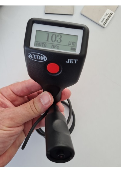 Kablolu Atom Jet Boya Ölçüm Cıhazı Demir+Alüminyum Ölçer Uzman