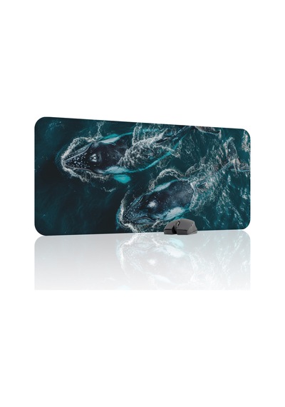 Orka Kaymaz Dikişli Kauçuk Oyuncu Mousepad V2 - 90x40 Xxl Gaming Mouse Pad Fare Altlığı