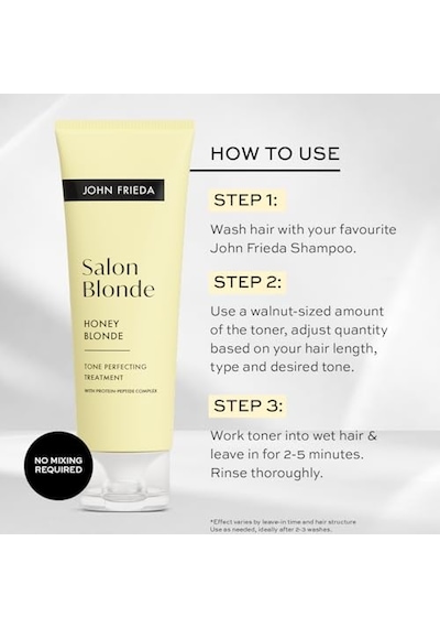 Tr Frieda Blonde Şampanya Rengi Saçlar Için Renk Açıcı Toner