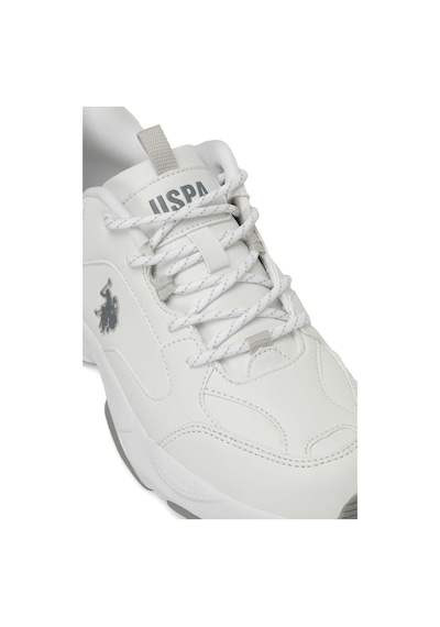 U.s. Polo Assn. Maybe Wmn 4pr Beyaz Kadın Sneaker Beyaz