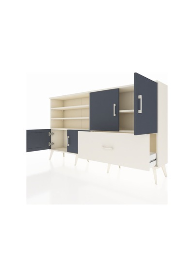 Arges Konsol 5 Raflı Tek Çekmeceli 4 Kapaklı 176x30x99 Aytaşı-ant Aytaşı-antrasit/aytaşı Arges Konsol 5 Raflı Tek Çekmeceli 4 Kapaklı 176x30x99 Aytaşı-ant Aytaşı-antrasit/aytaşı