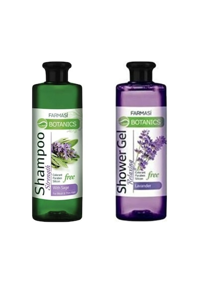 Farmasi Botanics Adaçayı Özlü Şampuan 500 ML + Lavanta Duş Jeli 500 ML