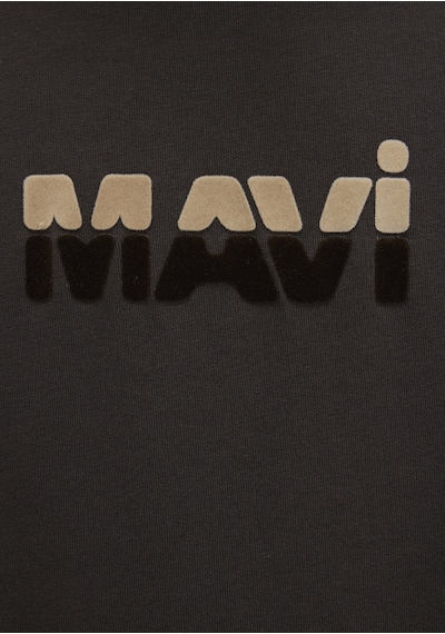 Mavi - Mavi Logo Baskılı Kahverengi Sweatshirt 0s10395-70219 Kahverengi