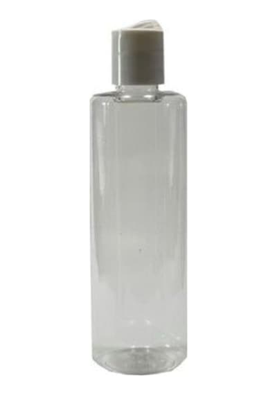 250Ml Şeffaf Boş Pet Şişe - Şampuan Kapaklı - 10 Adet