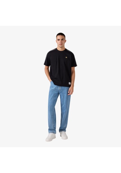Champion Ss Erkek Siyah T-shirt 222953 2800282