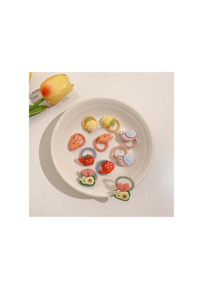 So Much Yeni Model Çocuk Sevimli Lastik Toka Seti 10'lu Renkli - 607788155 Renkli - 607788155 Renkli