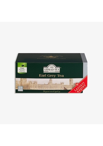 Ahmad Tea 25 Li Earl Grey Bardak Poşet Çay 50 G