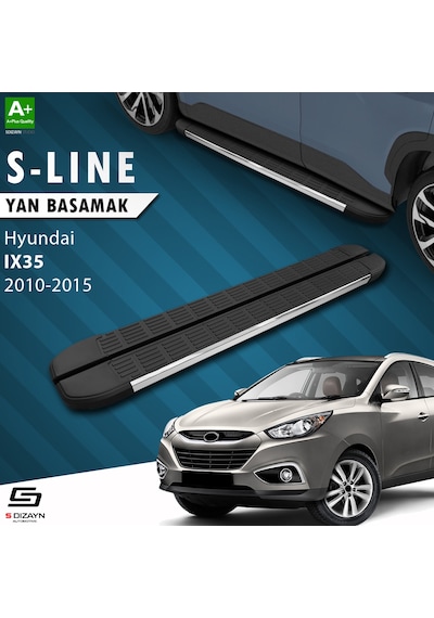 S-dizayn Hyundai Ix-35 S-line Krom Yan Basamak 173 Cm 2010-2015 A+ Kalite