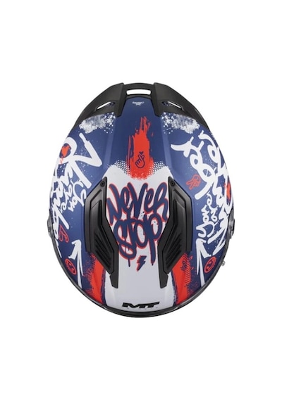 Kask Mt Stınger Rocket C17 Mat Kırmızı/mavi
