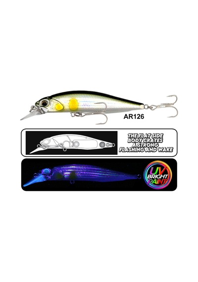 Eurofish Aragon Kıck Sinking 75mm 9gr Maket Balık Ar126
