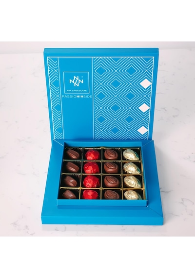 Nin Mavi Kare Kutu Spesiyal Çikolata 250 Gr