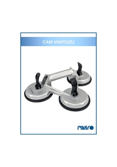 Alüminyum Cam Vantuzu 3'lü