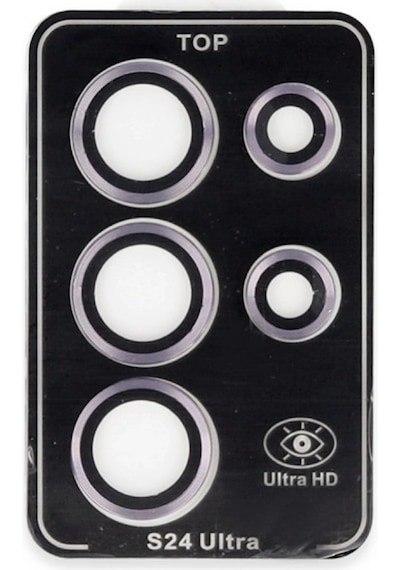 Joko Samsung Galaxy Uyumlu  S24 Ultra Pvd Metal Kamera Lens - Pembe