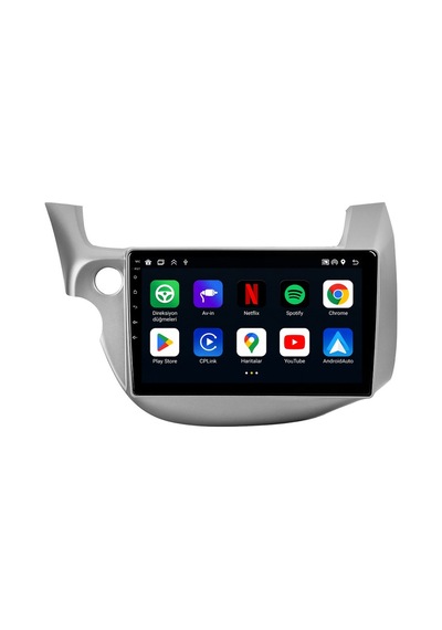 Honda Jazz 2009-2012 Android Multimedya Carplay Android Auto Navigasyon Kameralı 6gb Ram 64gb 10"