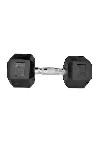 Rebuwo 12.5 KG 1 Adet  Hex Dambıl Kauçuk Altıgen Dambıl Hex Dumbbell