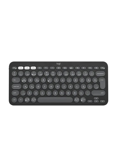 Logitech 920-011859 Q Tr Pebble 2 Graft Bluetooth Siyah Kablosuz Klavye
