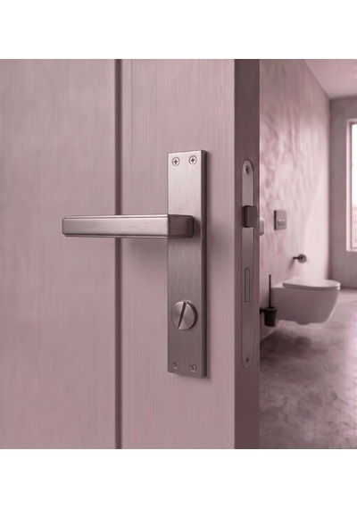 Lusso İnox Aynalı Kapı Kolu Lüks Wc Kapı Kolu