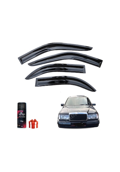 Mercedes E200 Mügen Cam Rüzgarlığı 1990-1996 Arası 4lü Takım+koku